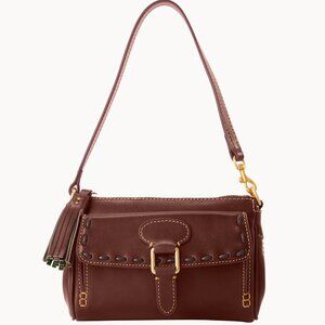 Authentic Dooney & Bourke Florentine Pocket Wristlet Clutch